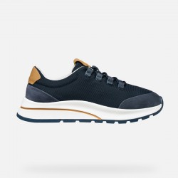 GEOX ΠΑΠΟΥΤΣΙΑ SNEAKERS URBANGLIDER RESPIRA ΜΠΛΕ