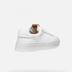 GEOX ΠΑΠΟΥΤΣΙΑ SNEAKERS DYNAMIA ΛΕΥΚΟ