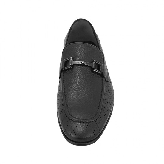 GKUOMO ΠΑΠΟΥΤΣΙΑ LOAFERS ΜΑΥΡΑ