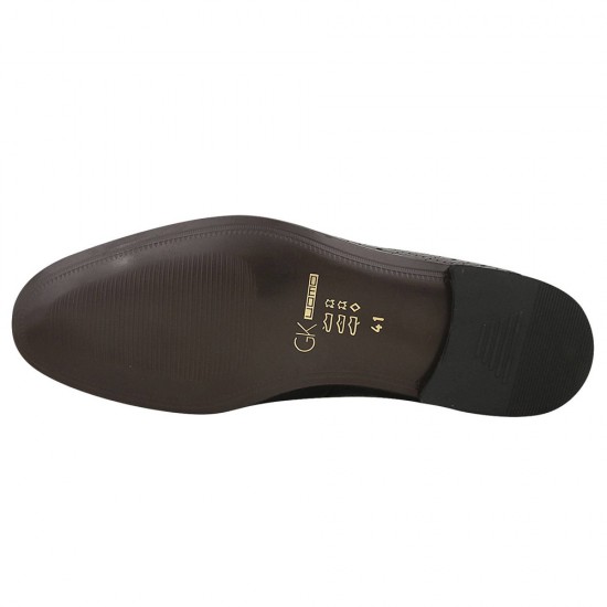 GKUOMO ΠΑΠΟΥΤΣΙΑ LOAFERS ΜΑΥΡΑ