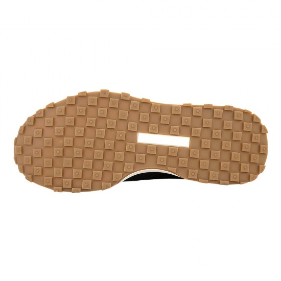 GKUOMO ΠΑΠΟΥΤΣΙΑ SNEAKERS COFFEE ΣΚΟΥΡΟ ΚΑΦΕ