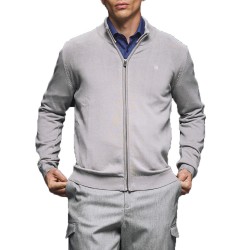 GUY LAROCHE ΖΑΚΕΤΑ ΠΛΕΚΤΗ CLASSIC FIT ΓΚΡΙ