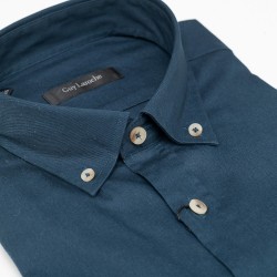 GUY LAROCHE ΠΟΥΚΑΜΙΣΟ BUTTON DOWN ΜΠΛΕ