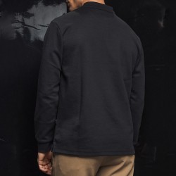 GUY LAROCHE POLO REGULAR FIT LOGO ΜΑΥΡΟ