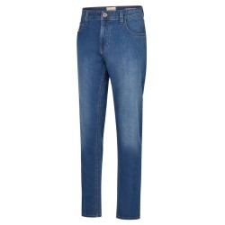 HATTRIC ΠΑΝΤΕΛΟΝΙ JEANS HARRIS MODERN FIT STRETCH ΜΠΛΕ