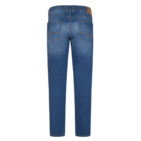 HATTRIC ΠΑΝΤΕΛΟΝΙ JEANS HARRIS MODERN FIT STRETCH ΜΠΛΕ
