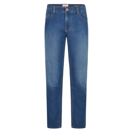 HATTRIC ΠΑΝΤΕΛΟΝΙ JEANS HARRIS MODERN FIT STRETCH ΜΠΛΕ