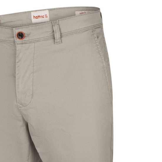 HATTRIC ΠΑΝΤΕΛΟΝΙ CHINO HARVEY MODERN FIT STRETCH ΜΙΚΡΟΣΧΕΔΙΟ ΓΚΡΙ HATTRIC ΠΑΝΤΕΛΟΝΙ CHINO HARVEY MODERN FIT STRETCH ΜΙΚΡΟΣΧΕΔΙΟ ΓΚΡΙ