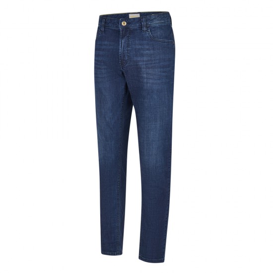 HATTRIC ΠΑΝΤΕΛΟΝΙ JEANS HARRIS MODERN FIT STRETCH ΣΚΟΥΡΟ ΜΠΛΕ HATTRIC ΠΑΝΤΕΛΟΝΙ JEANS HARRIS MODERN FIT STRETCH ΣΚΟΥΡΟ ΜΠΛΕ