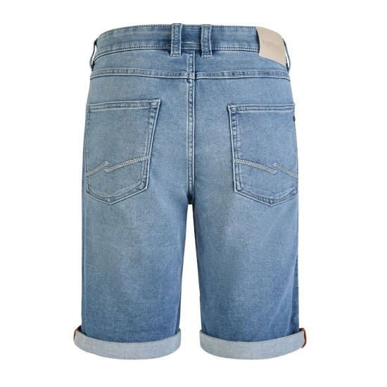 HATTRIC ΒΕΡΜΟΥΔΑ DENIM ΜΠΛΕ