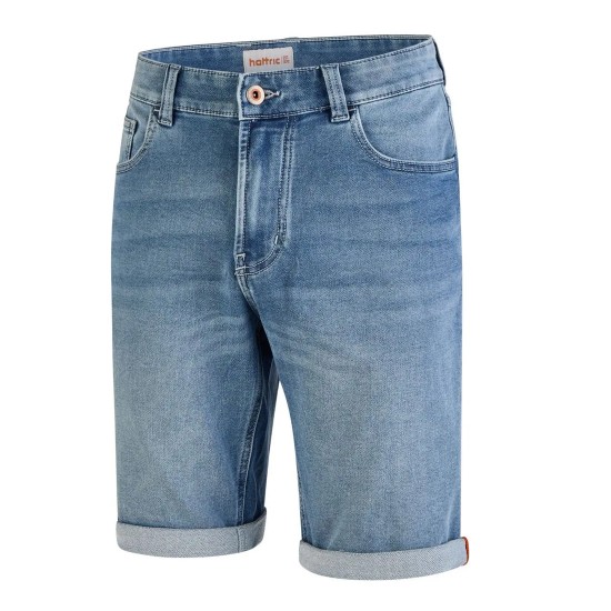 HATTRIC ΒΕΡΜΟΥΔΑ DENIM ΜΠΛΕ