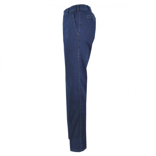 MEYER ΠΑΝΤΕΛΟΝΙ CHINO RIO MODERN FIT SUPER STRETCH ΜΠΛΕ MEYER ΠΑΝΤΕΛΟΝΙ CHINO RIO MODERN FIT SUPER STRETCH ΜΠΛΕ