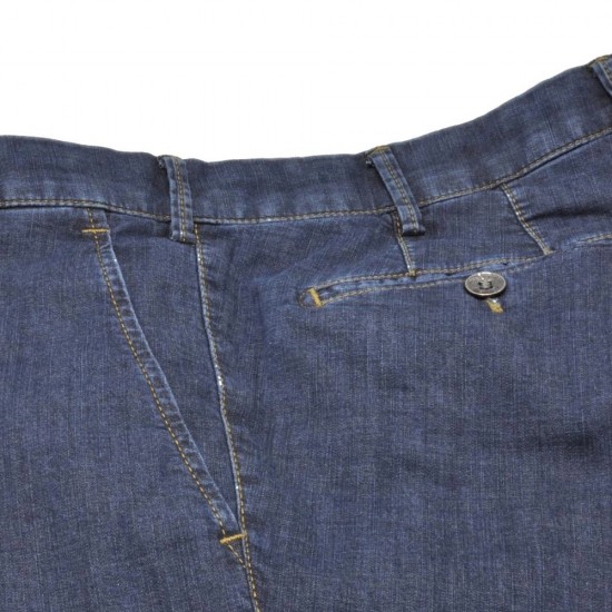 MEYER ΠΑΝΤΕΛΟΝΙ CHINO RIO MODERN FIT SUPER STRETCH ΜΠΛΕ MEYER ΠΑΝΤΕΛΟΝΙ CHINO RIO MODERN FIT SUPER STRETCH ΜΠΛΕ