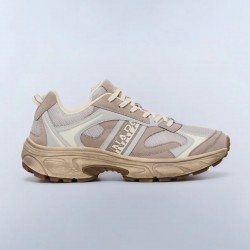 NAPAPIJRI ΠΑΠΟΥΤΣΙΑ SNEAKERS S6DELTA01 LOGO ΛΕΥΚΟ-ΜΠΕΖ