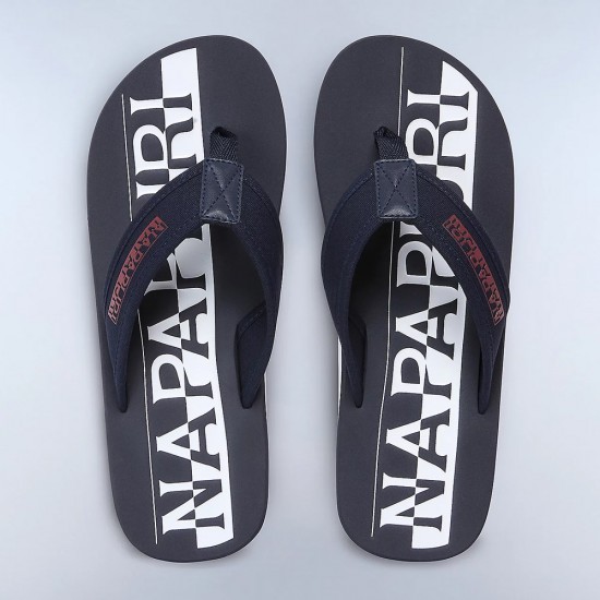 NAPAPIJRI ΣΑΓΙΟΝΑΡΕΣ ELM LOGO ΜΠΛΕ