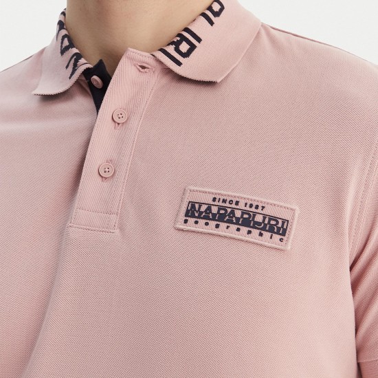 NAPAPIJRI POLO E-AMUNDSEN REGULAR FIT LOGO ΣΟΜΟΝ