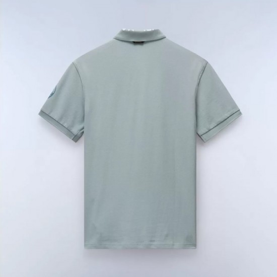 NAPAPIJRI POLO E-AMUNDSEN REGULAR FIT LOGO ΜΕΝΤΑ NAPAPIJRI POLO E-AMUNDSEN REGULAR FIT LOGO ΜΕΝΤΑ
