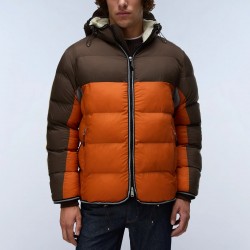 NAPAPIJRI ΜΠΟΥΦΑΝ A-ARCHIVE PUFFER RELAXED FIT ΚΑΦΕ-ΠΟΡΤΟΚΑΛΙ