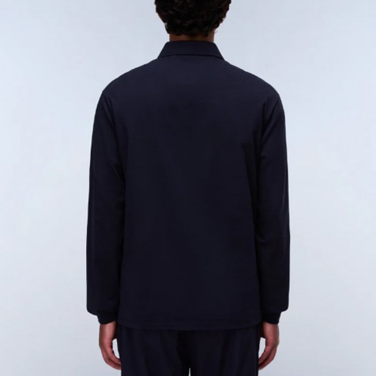 NAPAPIJRI POLO E-BADGE RELAXED FIT LOGO ΜΠΛΕ NAPAPIJRI POLO E-BADGE RELAXED FIT LOGO ΜΠΛΕ