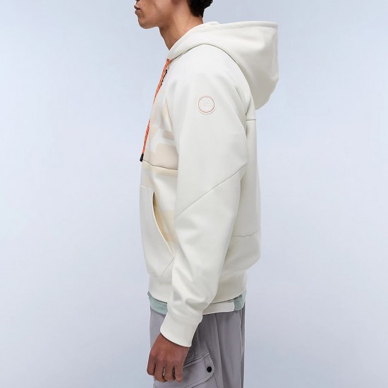 NAPAPIJRI ΖΑΚΕΤΑ HOODIE B-ANGHIARI LOOSE PREMIUM LOGO ΕΚΡΟΥ NAPAPIJRI ΖΑΚΕΤΑ HOODIE B-ANGHIARI LOOSE PREMIUM LOGO ΕΚΡΟΥ