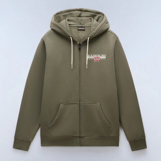 NAPAPIJRI ΖΑΚΕΤΑ ΦΟΥΤΕΡ AYLMER REGULAR FIT LOGO ΛΑΔΙ