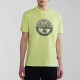 NAPAPIJRI T-SHIRT S-BOLLO REGULAR FIT LOGO ΚΙΤΡΙΝΟ NAPAPIJRI T-SHIRT S-BOLLO REGULAR FIT LOGO ΚΙΤΡΙΝΟ