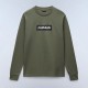 NAPAPIJRI T-SHIRT S-BOX RELAXED FIT LOGO ΛΑΔΙ NAPAPIJRI T-SHIRT S-BOX RELAXED FIT LOGO ΛΑΔΙ