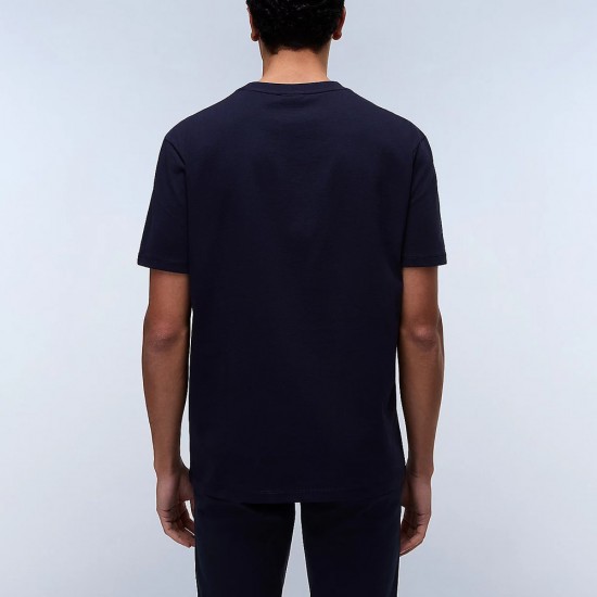 NAPAPIJRI T-SHIRT S-BUTI RELAXED FIT LOGO ΜΠΛΕ NAPAPIJRI T-SHIRT S-BUTI RELAXED FIT LOGO ΜΠΛΕ