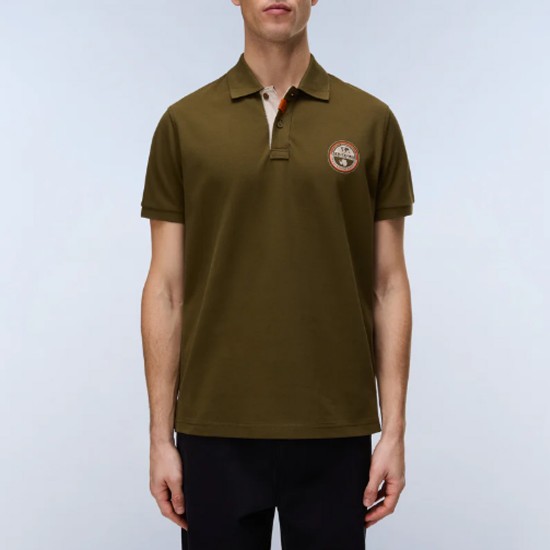 NAPAPIJRI POLO E-CLANIS RELAXED FIT LOGO ΛΑΔΙ