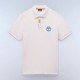NAPAPIJRI POLO E-CLANIS RELAXED FIT LOGO ΕΚΡΟΥ