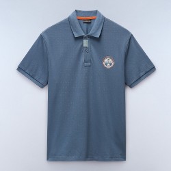 NAPAPIJRI POLO E-CLANIS RELAXED FIT LOGO ΠΕΤΡΟΛ