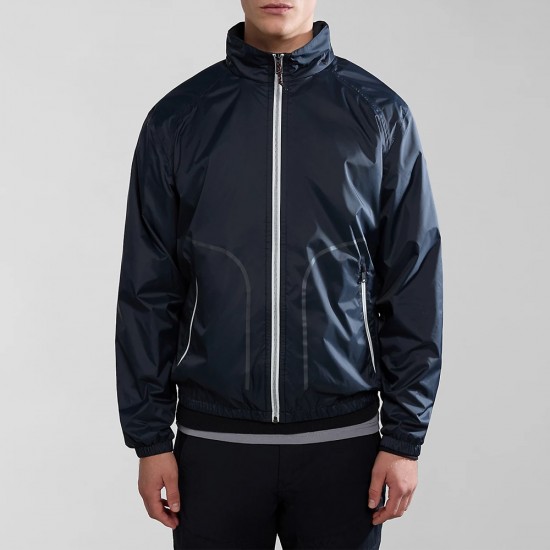 NAPAPIJRI ΜΠΟΥΦΑΝ A-CLOUDY REGULAR FIT ΜΕ ΚΟΥΚΟΥΛΑ ΜΑΥΡΟ