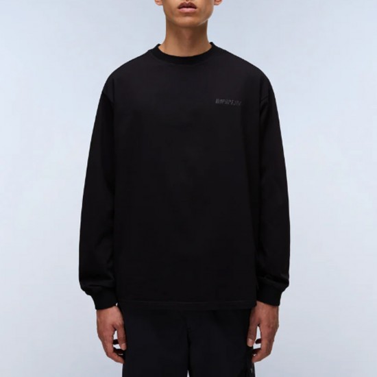 NAPAPIJRI T-SHIRT S-COLDIRAI LOOSE PREMIUM FIT ΠΙΣΩ LOGO ΜΑΥΡΟ