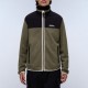 NAPAPIJRI ΖΑΚΕΤΑ DERGANA FLEECE REGULAR FIT ΜΑΥΡΟ-ΛΑΔΙ