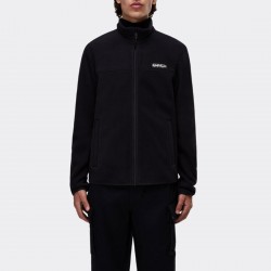 NAPAPIJRI ΖΑΚΕΤΑ FLEECE T-DERGANA REGULAR FIT ΜΑΥΡΟ