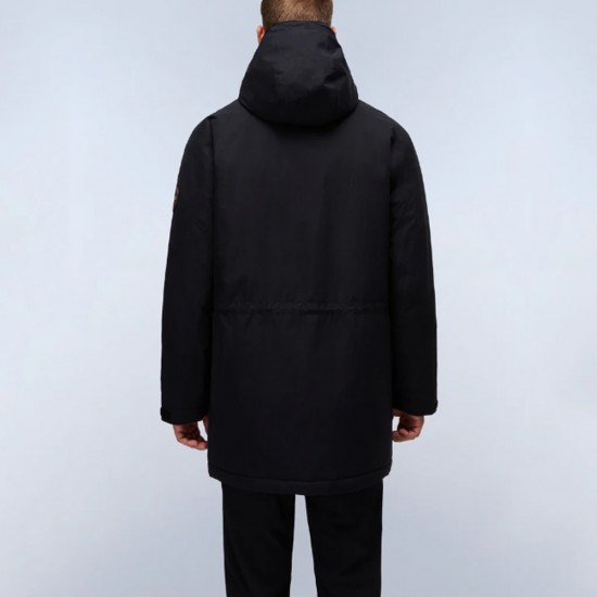 NAPAPIJRI ΜΠΟΥΦΑΝ PARKA DIRIES WATERPROOF ΜΕ ΚΟΥΚΟΥΛΑ ΜΑΥΡΟ NAPAPIJRI ΜΠΟΥΦΑΝ PARKA DIRIES WATERPROOF ΜΕ ΚΟΥΚΟΥΛΑ ΜΑΥΡΟ