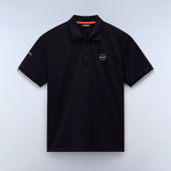 NAPAPIJRI POLO E-BADGE REGULAR FIT ΜΠΛΕ