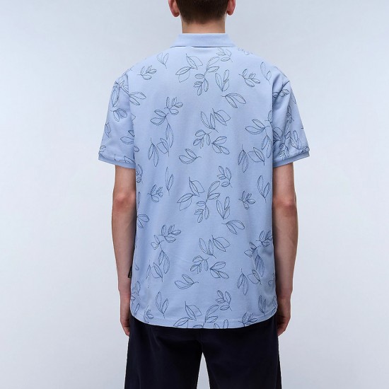 NAPAPIJRI POLO E-BROLIO RELAXED FIT ΜΕ ΚΕΝΤΗΜΑ ΣΙΕΛ