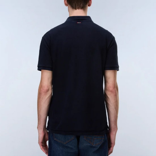 NAPAPIJRI POLO ELBAS REGULAR FIT LOGO ΜΠΛΕ