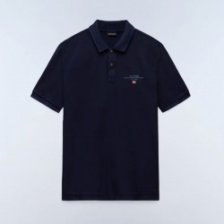 NAPAPIJRI POLO ELBAS REGULAR FIT LOGO ΜΠΛΕ