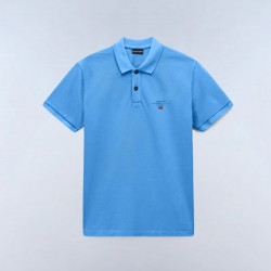 NAPAPIJRI POLO ELBAS REGULAR FIT LOGO ΣΙΕΛ