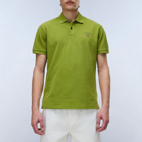 NAPAPIJRI POLO ELBAS REGULAR FIT LOGO ΛΑΧΑΝΙ