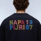 NAPAPIJRI T-SHIRT S-ELIOR RELAXED FIT BACK PRINT ΜΑΥΡΟ