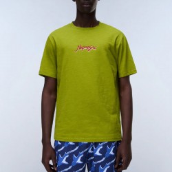 NAPAPIJRI T-SHIRT S-ELIOR RELAXED FIT BACK PRINT ΛΑΧΑΝΙ