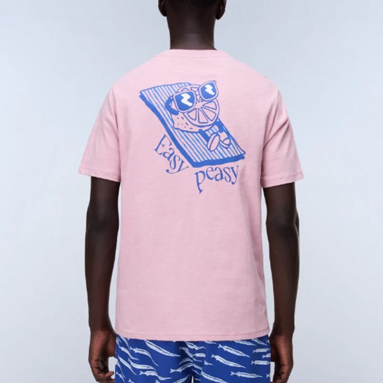 NAPAPIJRI T-SHIRT S-ELIOR RELAXED FIT BACK PRINT ΣΟΜΟΝ