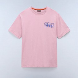 NAPAPIJRI T-SHIRT S-ELIOR RELAXED FIT BACK PRINT ΣΟΜΟΝ