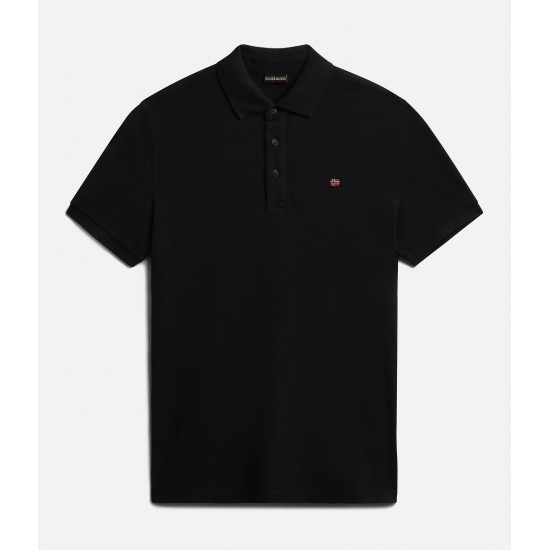 Napapijri polo EOLANOS 3 μάυρο Napapijri polo EOLANOS 3 μάυρο