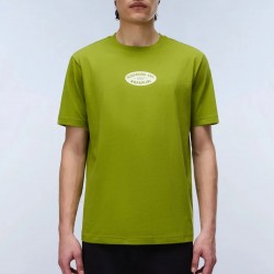 NAPAPIJRI T-SHIRT S-FLINT RELAXED FIT BACK PRINT ΛΑΧΑΝΙ