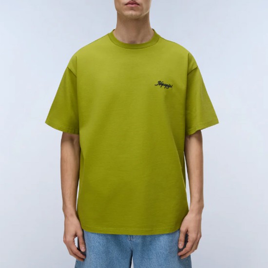 NAPAPIJRI T-SHIRT S-FLUORITE LOOSE PREMIUM FIT BACK PRINT ΛΑΧΑΝΙ