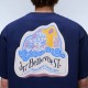 NAPAPIJRI T-SHIRT S-FLUORITE RELAXED PREMIUM FIT BACK PRINT  ΑΝΟΙΧΤΟ ΜΠΛΕ